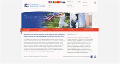 Desktop Screenshot of coloradoregionalcenter.com